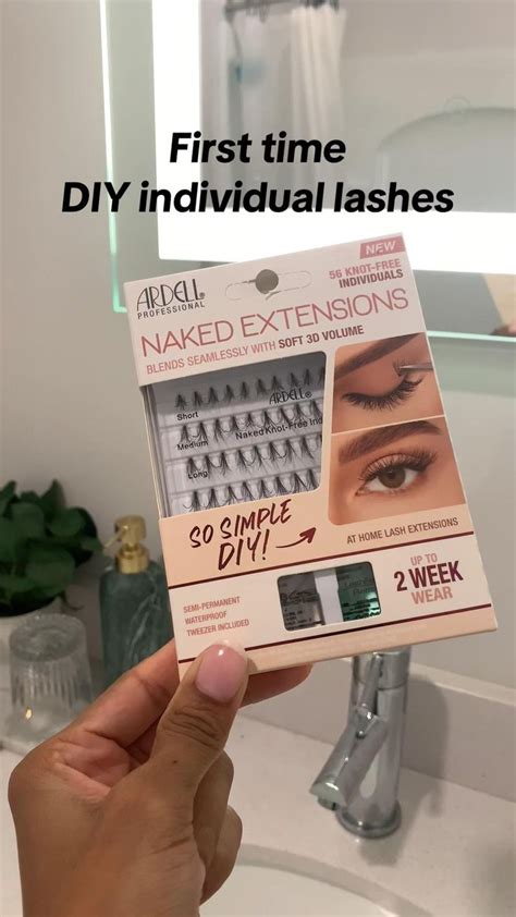 Ardell Naked Lashes Trios Kit 32 Trios 1 Pack In 2024 Diy Lash