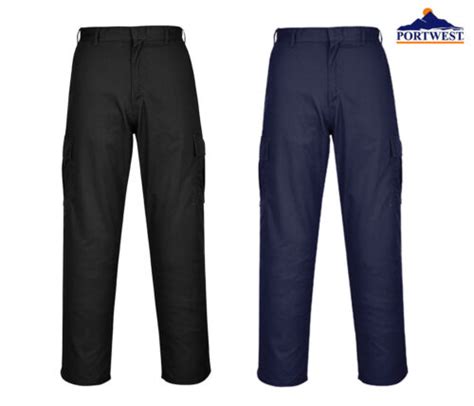 Portwest Combat Cargo Trousers C701 Uniform Multi Pocket Kingsmill