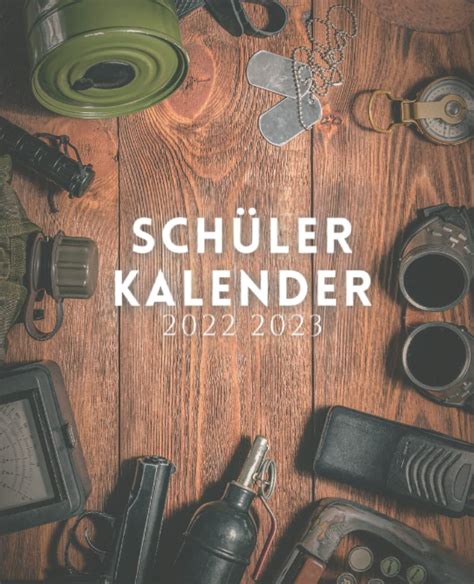 Amazon Sch Lerkalender Milit R Schulplaner Von August