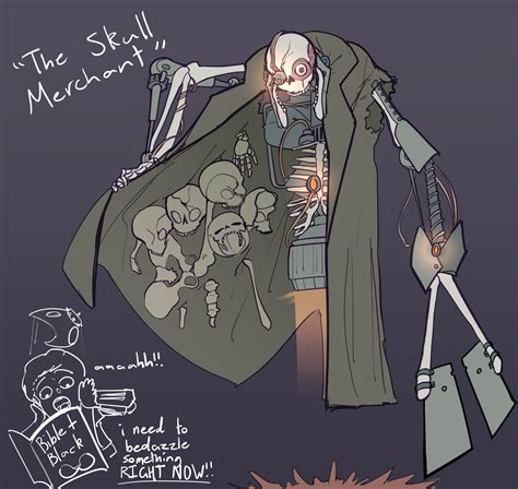 Skull Merchant Redesign By Cooooookin On Deviantart