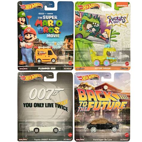Hot Wheels Premium Retro Entretenimento DMC Pacote Para O Futuro Ford Super De Luxe