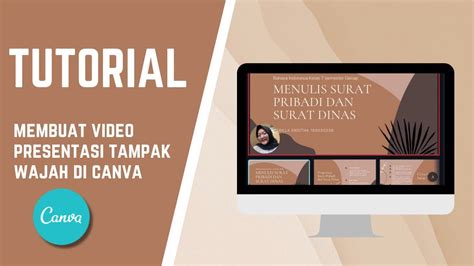 CARA MEMBUAT VIDEO PRESENTASI TAMPAK WAJAH DI CANVA MUDAH GRATIS