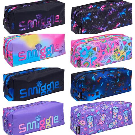 Smiggle Twin Zip Oblong Poppit PencilCase Shopee Malaysia