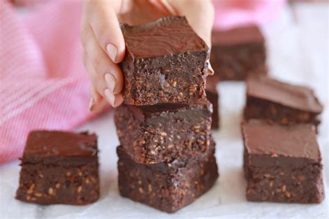 Healthy No Bake Brownies Vegan Gemmas Bigger Bolder Baking