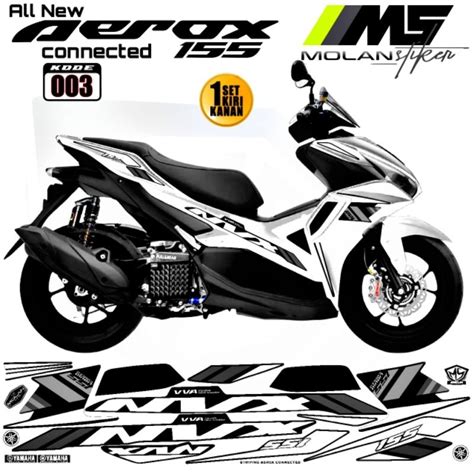 Jual Decal Sticker Striping Variasi Aerox New Api NVX 155 All New Aerox