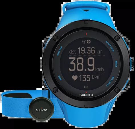 Suunto SS022305000 Zegarek Ambit 3 Peak Sapphire Blue GPS HR