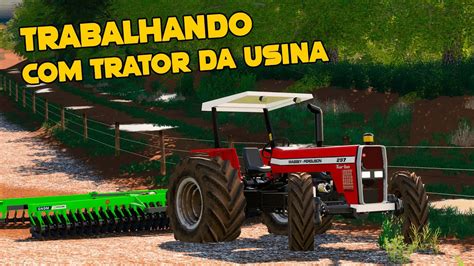 Operador De Trator Fazenda Porto Barrinha Farming Simulator