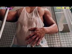 Hot Asian Muscle Getting Nipple Played By Erotic Seduction Massage