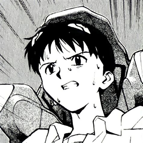 Shinji Ikari Neon Genesis Evangelion Anime Ilustrações Manga Anime