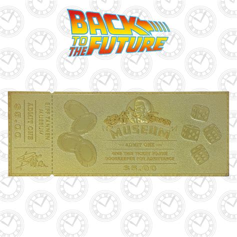 Buy Fanattik Back To The Future Part Ii Limited Edition Karat Gold