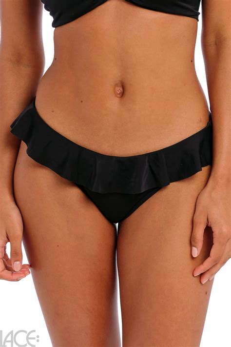 Freya Swim Jewel Cove Bikini Brief PLAIN BLACK Lace Lingerie