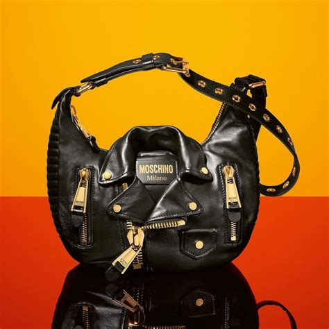 Moschino Biker Hobo Bag On Https T Co VRgaF4Dap8 And Moschino Shops