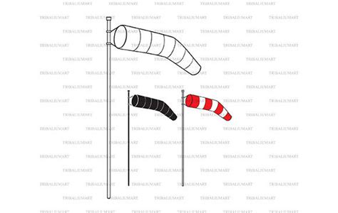 Windsock Design Graphic by TribaliumArt · Creative Fabrica