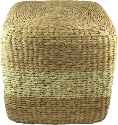 Amazon Magjo Natural Woven Sea Grass Poufs X Hutton