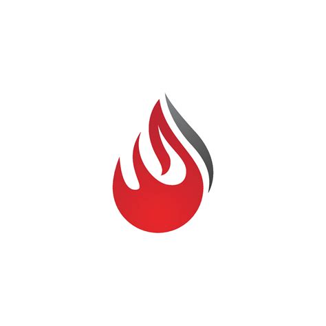 Hot Flame Fire Vector Icon Illustration Design Template 35305303 Vector Art At Vecteezy