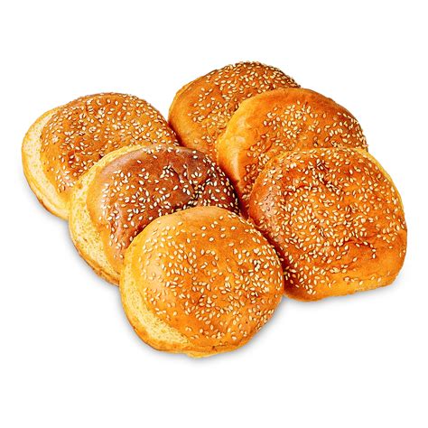 Marketside Sesame Seed Brioche Buns 10 58 Oz 6 Count Walmart