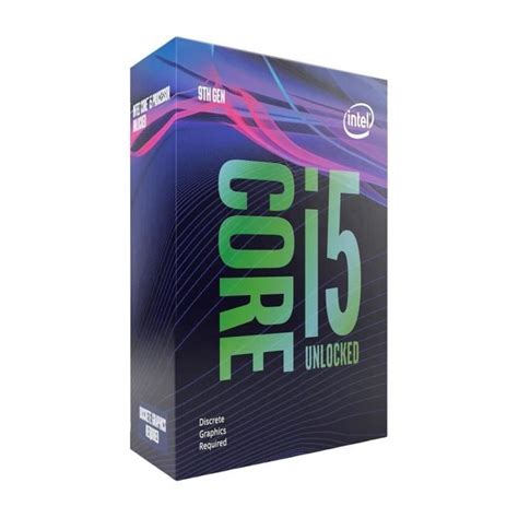 Processeur Intel Core I5 9th Gen Core I5 9600kf Coffee Lake 6 Core 37 Ghz Lga 1151 95w