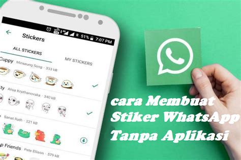 Cara Buat Stiker Whatsapp Built In Tanpa Aplikasi Homecare24