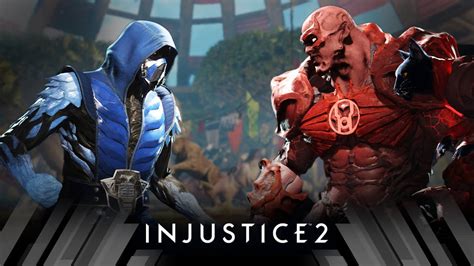 Injustice 2 Sub Zero Vs Atrocitus Very Hard YouTube