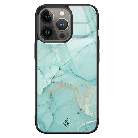 Iphone Pro Glazen Hardcase Touch Of Mint Casimoda Nl