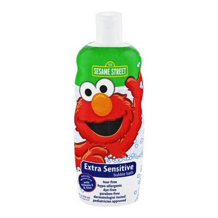 Sesame Street Extra Sensitive Bubble Bath, 24.0 FL OZ - Walmart.com