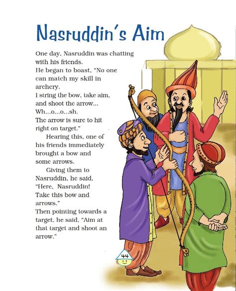 Ncert Book Class English Chapter Run Nasruddins Aim Session