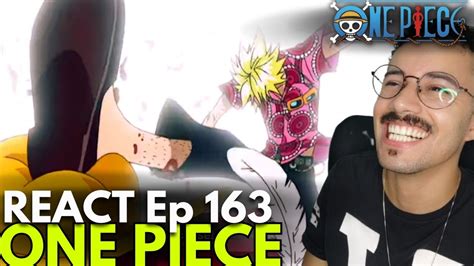 REACT LUFFY E SANJI VS SATORI Ep 163 ONE PIECE ASSISTINDO PELA