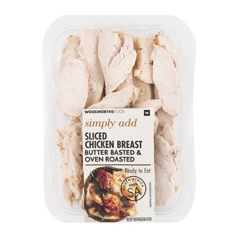 Sliced Butter Basted Chicken Breast 140 G Za