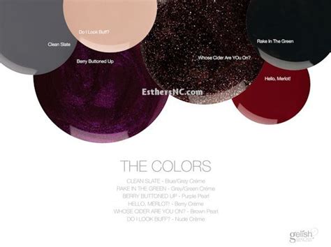 Gelish Fall 2014 Colors Collection No Chip Polish Gelish Gel Nail