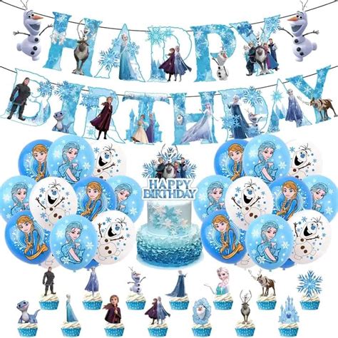 Buy Frozen Birthday Party Decoration With Balloon Frozen Birthday