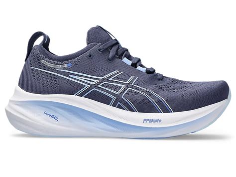 Gel Nimbus 26 Women Thunder Blue Sapphire Womens Running Shoes Asics Australia