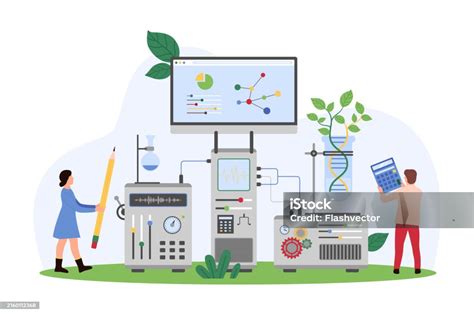 Genetic Research In Laboratory Science Development Of Tiny People