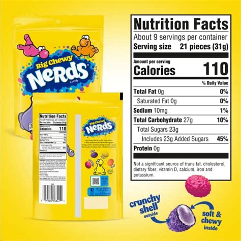 Nerds Big Chewy And Sour Big Chewy Candy Variety Pack Individually