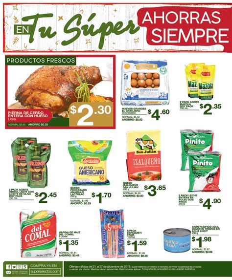 Ofertas Súper Irresistibles en Súper Selectos 21 Diciembre TuOfertaSV