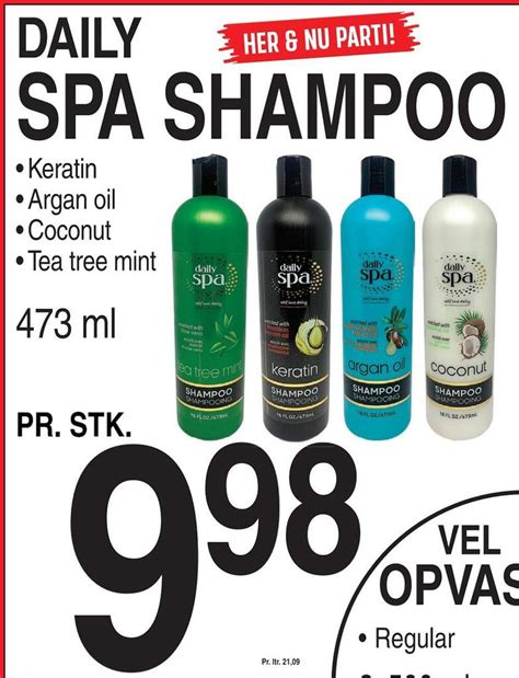 Spa Shampoo Tilbud Hos ABC Lavpris