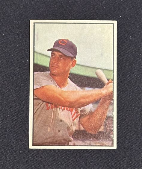 1953 BOWMAN COLOR BASEBALL 62 TED KLUSZEWSKI 6 EX MT REDS EBay