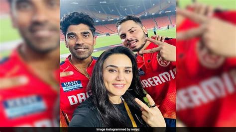 Preity Zintas Post Match Shenanigans With Punjab Kings Deadly Duo