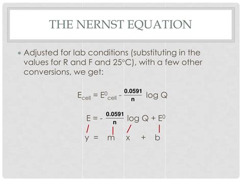 Ppt Dependence Of Cell Potential On Concentrations Powerpoint Presentation Id2281302