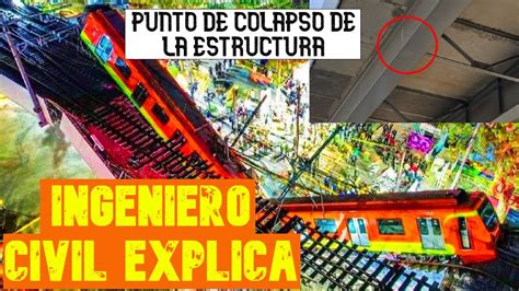 Ingeniero Explica Posibles Causas De Fallo En La Linea 12 Del Metro De La Cdmx Youtube