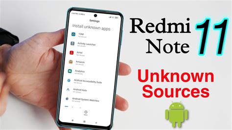 How To Turn Off Redmi Note 11 Unknown Sources Redmi Note 11 Unknown