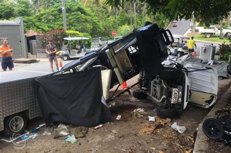 What Happens When Two Golf Carts Collide