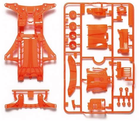 Tamiya Mini Wd Grade Up Part Fm A Fluorescent Color Chassis Set