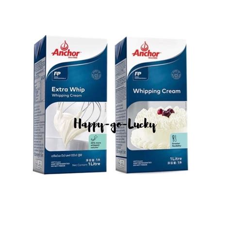 Jual Anchor Whipping Cooking Cream Extra Yield Cream 1lt Whip Whiping