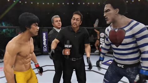 Bruce Lee Vs Homo Homo Zek EA Sports UFC 3 YouTube