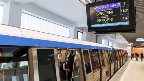 B Sta Ia De Metrou Tudor Arghezi Intr N Etapa Trenurile Vin Mai