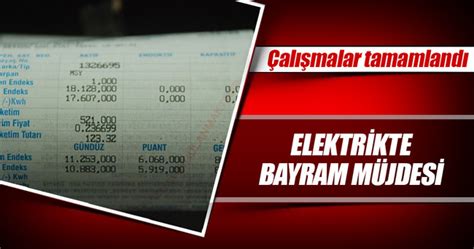 Elektrik faturalarına 3 ay zam yok Ekonomi Haberleri