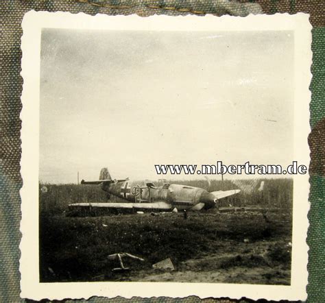 Foto Notgelandete Messerschmitt Me 109 Ostfront 13028