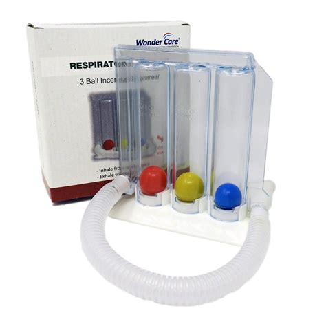 Wonder Care Balls Incentive Spirometer Deep Breathing Lung