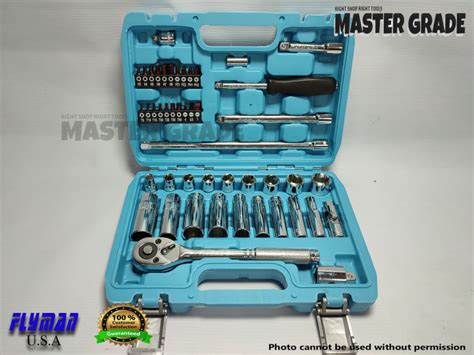 Mg Original Flyman Heavy Duty Pcs Drive Socket Set Lazada Ph