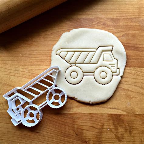 Dump Truck Cookie Cuttermulti Size Etsy